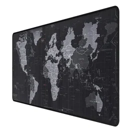 Podkładka 80x30 pod mysz mapa świata biurowa gamingowa dla graczy xxl