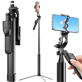 Kijek do selfie stick uchwyt na telefon tripod statyw pilot 178cm