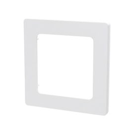 Ramka z tworzywa sztucznego łącznika/gniazda pojedynczego biała
