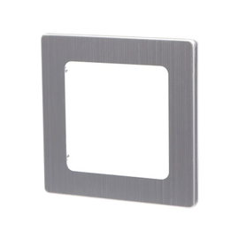Ramka z aluminium łącznika/gniazda pojedynczego srebrna