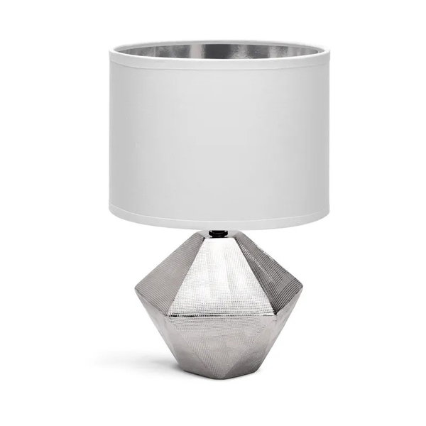 Ceramiczna lampa stołowa bez źródła światła E14