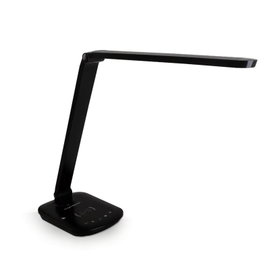 Bezprzewodowa Ładowalna Lampa Stołowa LED Czarna 8W 2700-6500K