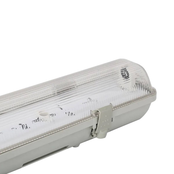 Lampa oprawa hermetyczna na jedną świetlówką 1,2m komplet bez rury