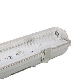 Lampa oprawa hermetyczna na jedną świetlówką 1,5m komplet bez rury