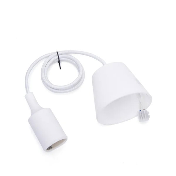 Oprawka żarówki E27 lampa z tworzywa sztucznego z przewodem