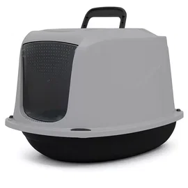 Zamknięta kuweta dla kota z klapką i uchwytem rozmiar M 57x39.5x38cm
