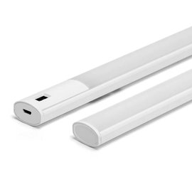 Meblowa lampka 30cm z włącznikiem zbliżeniowym 3W 210lm 5700K 5V/USB