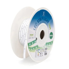 Zielona taśma LED 230V wysokonapięciowa 8mm 120led/7w/m 50mb IP65