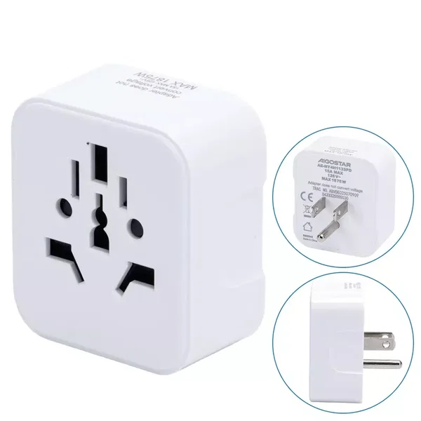 Adapter podróżny przejście wtyk USA gniazdo USA UK GB CHINY AC 230V