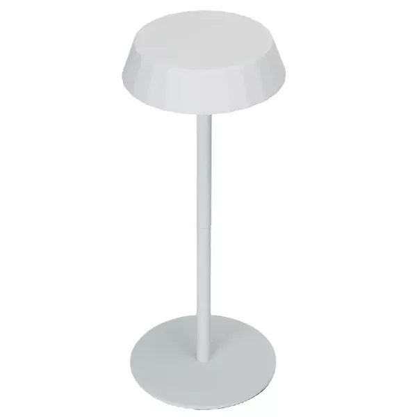 Lampa stołowa LED ambientowa biała 2,4W dotykowa ładowana 5V/USB