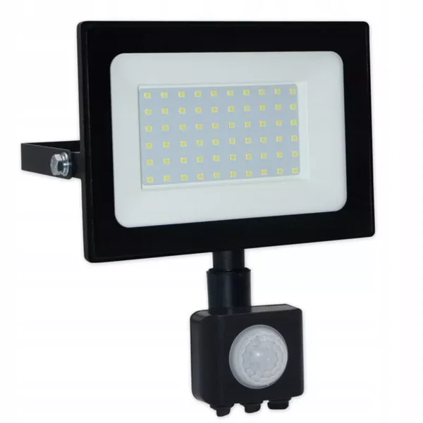 Halogen led 50W IP65 z czujnikiem ruchu Neutralny 230V