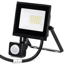 Naświetlacz 20W 1800lm halogen LED z czujnikiem PIR 6500K zimny IP65