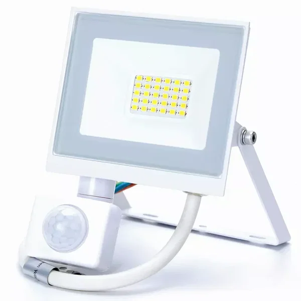 Naświetlacz 20W 1800lm halogen LED z czujnikiem PIR 4K neutralny IP65