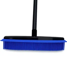Szczotka miotła gumowa silikonowa do zamiatania z kijem 120 cm