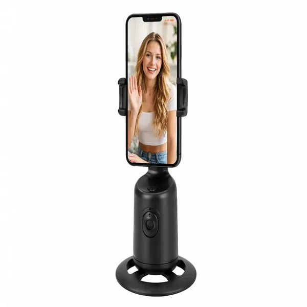 Obrotowy statyw do telefonu stabilizator 360° śledzenie twarzy do 3m