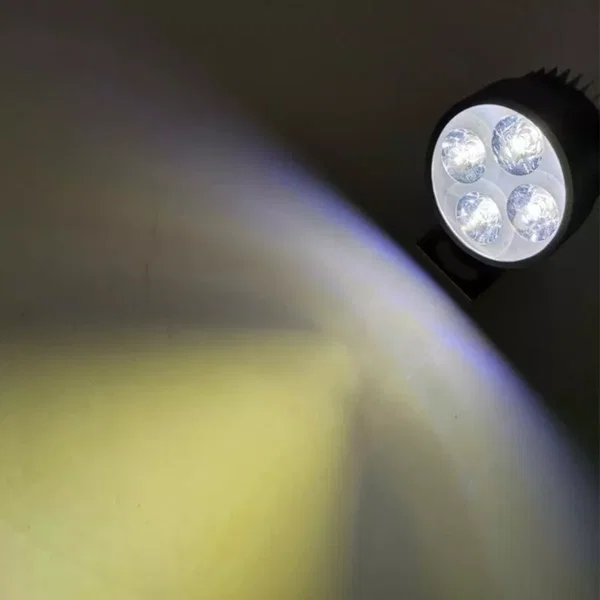 Uniwersalny halogen motocyklowy 4xled 12V/12W