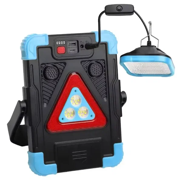 Trójkąt ostrzegawczy lampa solarna turystyczna ostrzegawcza alarm Wzór 2