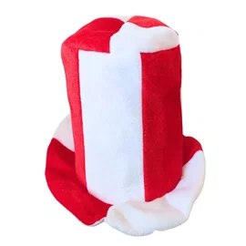 Kapelusz cylinder kibica biało czerwony nakrycie na głowę polska mecz