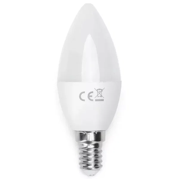 Żarówka LED 8W/230V 6500K 710lm świecowa C37 E14 barwa biała zimna
