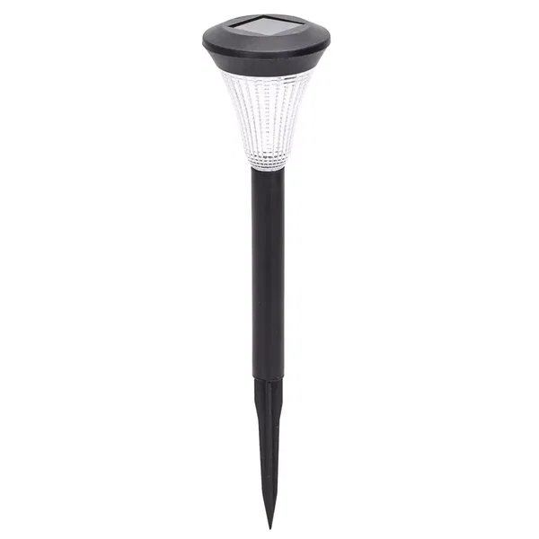 Lampa ogrodowa solarna LED cienki słupek 30 cm z tworzywa sztucznego