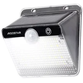 Solarna lampa kinkiet 20W 200lm 6500K z czujnikiem ruchu 2 tryby