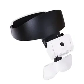 Lupa nagłowna czołowa okulary 2 led podświetlane okulary powiększające