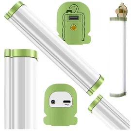 Lampa warsztatowa led z magnesem hakiem uniwersalna akumulator USB