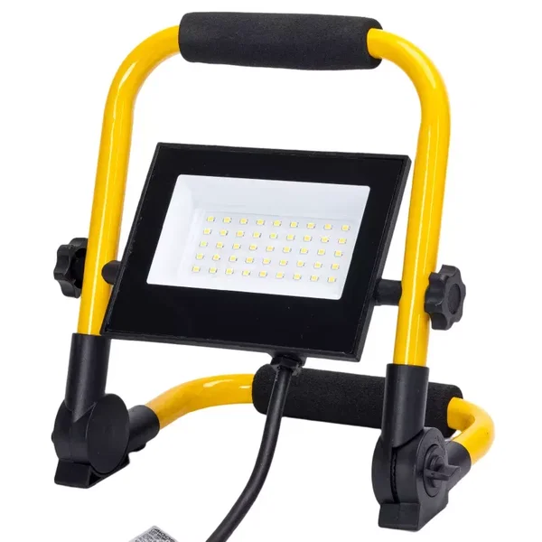 Lampa robocza 30W halogen led 2900lm z podstawką 6500K kabel 1,8m