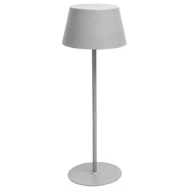 Lampa biurkowa szara 5W CCT z panelem dotykowym regulowany klosik