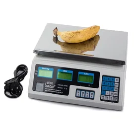 Waga sklepowa elektroniczna kalkulacyjna 40kg/5g z akumulatorem