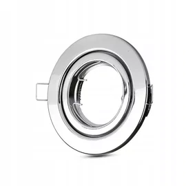 Oprawa sufitowa oczko okrągłe ruchome chrom GU10/MR16 fi 50mm V-TAC