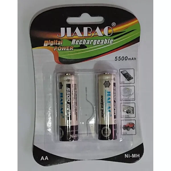 Akumulatorki R-6 AA zwykłe paluszki 5500mAh NI-MH