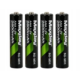 Akumulatorek AAA R3 1.2v 2800 mAh 4 sztuki ni-mh akumulatorki