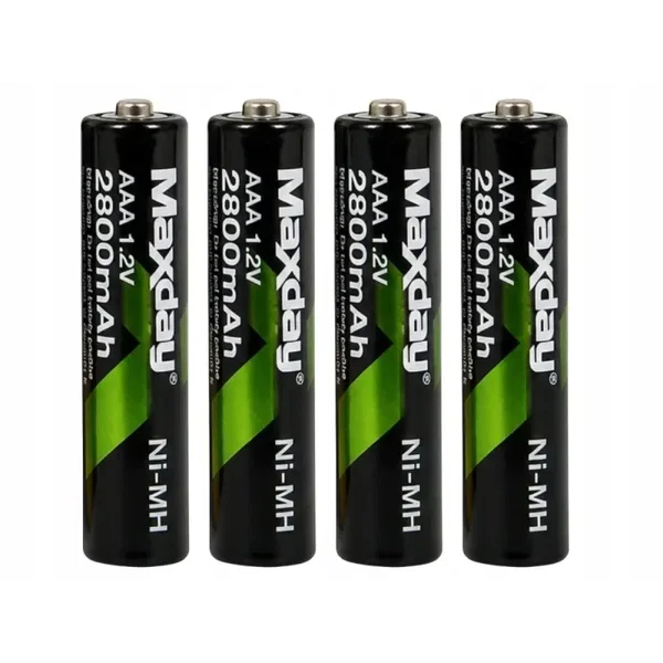 Akumulatorek AAA R3 1.2v 2800 mAh 4 sztuki ni-mh akumulatorki