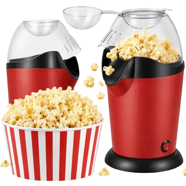 Maszyna do popcornu beztłuszczowa urządzenie do robienia popcornu 1200w