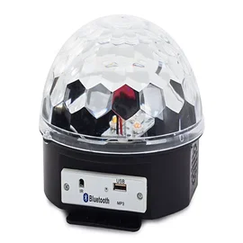 Kula led dyskotekowa mp3 usb projektor bluetooth disco laser magic