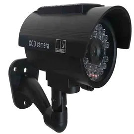 Kamera atrapa ir led monitoring solarna zewnętrzna ścienna z diodą