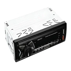 Radio samochodowe bluetooth usb aux sd 1-din zestaw głośnomówiący