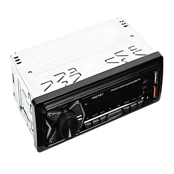 Radio samochodowe bluetooth usb aux sd 1-din zestaw głośnomówiący