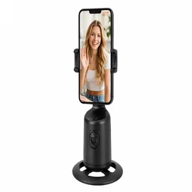 Obrotowy statyw do telefonu stabilizator 360° śledzenie twarzy do 3m