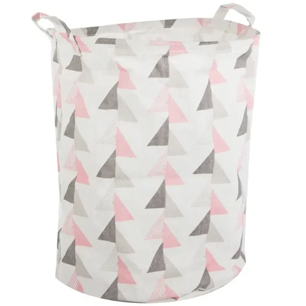 Kosz na pranie zabawki duży pojemnik xl 40x35cm pojemność 45L składany