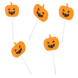 Dekoracja na ciasto 5 sztuk tort na babeczki piker party halloween