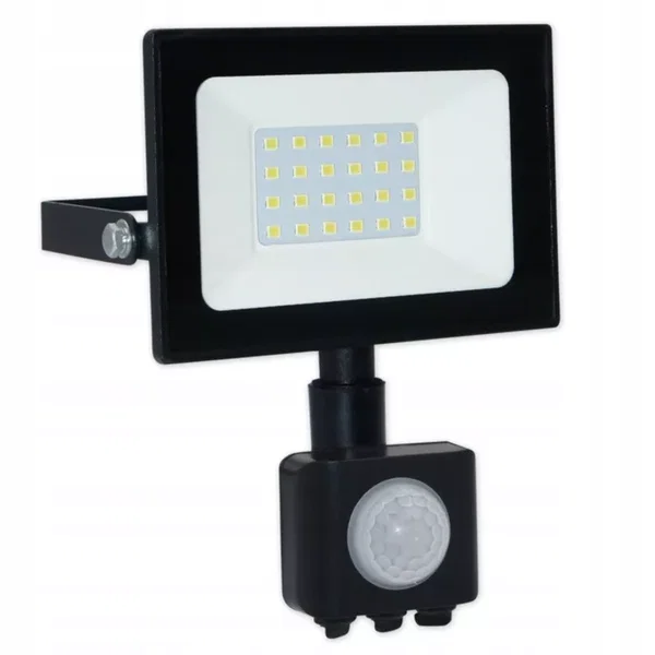 Halogen led 20W IP65 z czujnikiem ruchu Neutralny 230V