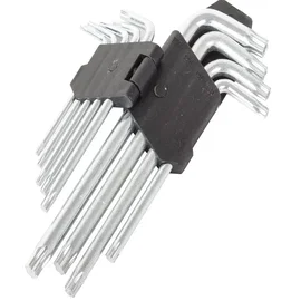 Zestaw kluczy torx 1,5-10 do prac amatorskich 9 el zestaw kluczy