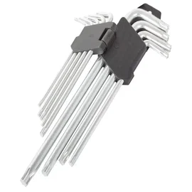 Zestaw kluczy torx 1,5-10 do prac amatorskich 9 el zestaw kluczy