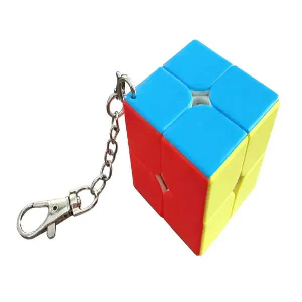Kostka rubika 2x2 brelok edukacyjna speed cube logiczna zręcznościowa