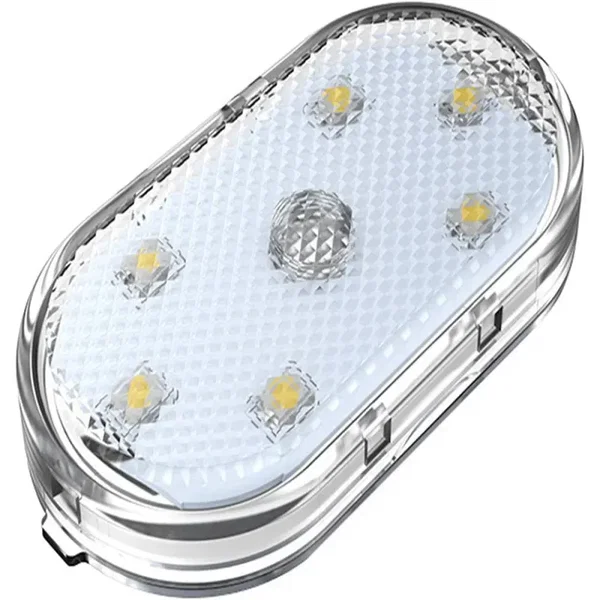 Lampka 6 led do samochodu oświetlenie wnętrza dotykowa bezprzewodowa