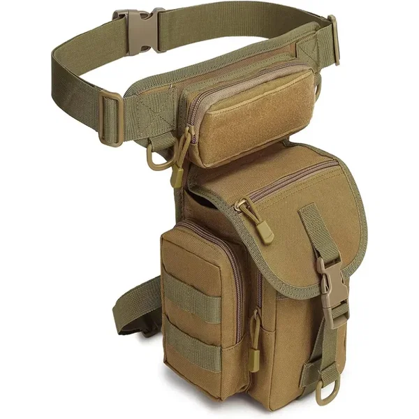 Torba saszetka biodrowa na nogę wojskowa pojemna nerka militarna
