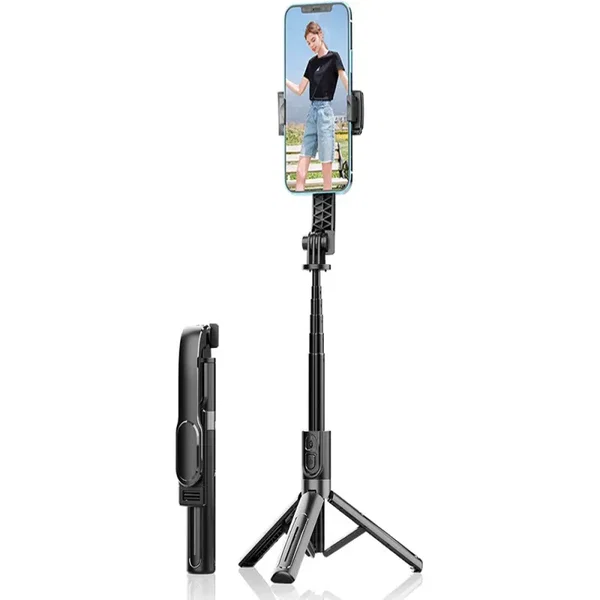 Kijek do selfie stick uchwyt na telefon tripod statyw pilot 90cm