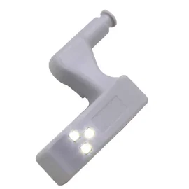 Lampka do szafki szafy mocowana na zawias drzwi 3 led na baterie